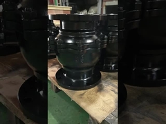 Ανθεκτική φτερούγα WCB βαλβίδα μπάλας για διάφορα μέσα και θερμοκρασίες