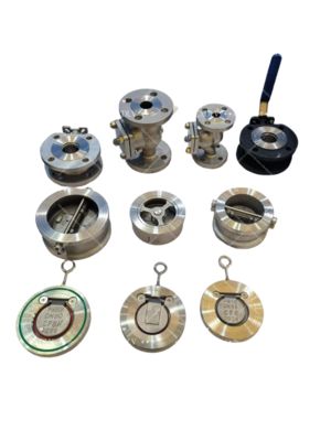 CF8M Flap Check Valve Factory Direct Sale of High Quality Stainless Steel Silver OEM Standard Double Plate Check Valve Γενική