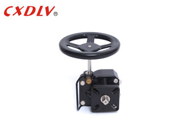 Handwheel ενεργοποιητών κιβωτίων εργαλείων βαλβίδων σφαιρών με το μαύρο χρώμα