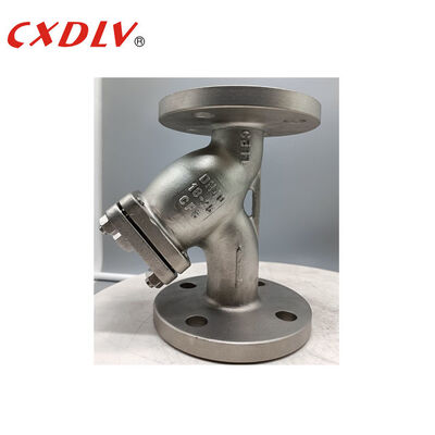 DN50 PN16 Y Φαλβίδα διόγκωσης 300Micron SUS304 Ελατήρια πλύσης με σύνδεση φλάντζας