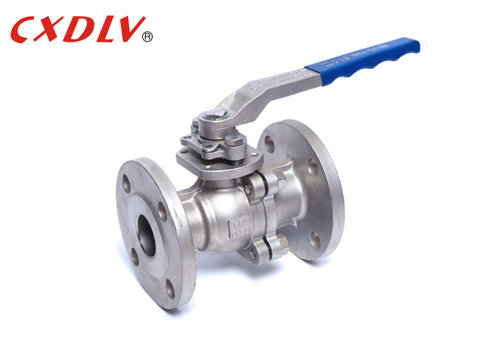 Φλαγγωτή βαλβίδα σφαίρας DIN RF/FF/FM DN50 με βαλβίδα χειριστή σώματος 2 τεμαχίων
