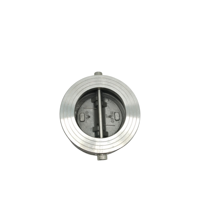 Δύο πλάκες ελεγχόμενης βαλβίδας από ανοξείδωτο χάλυβα με αντοχή σε υψηλές θερμοκρασίες για νερό, ατμό, πετρέλαιο και αέριο