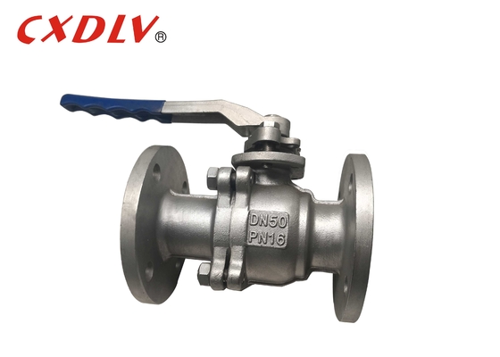 DN50 DN 100 Βαλβίδα σφαίρας από ανοξείδωτο χάλυβα CF8/CF8M Φλαγγωτό σώμα σύνδεσης PN10/16 Τέρματα