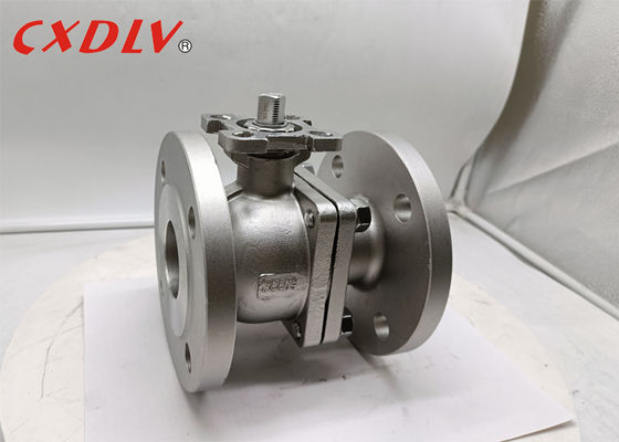 Βαλβίδα σφαιρική φλάντζας 1.4409 με βάση ISO5211 TOP PN16 DN100