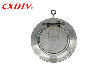 Ansi 150LB/300LB δομών βαλβίδων αντεπιστροφής ταλάντευσης ύφους γκοφρετών εξαιρετικά λεπτό απλό με την άνοιξη