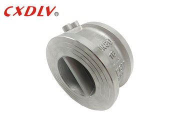Διπλά πρότυπα εκτίμησης PN16 ANSI/GB/DIN πίεσης βαλβίδων αντεπιστροφής πιάτων DN80 CF8M